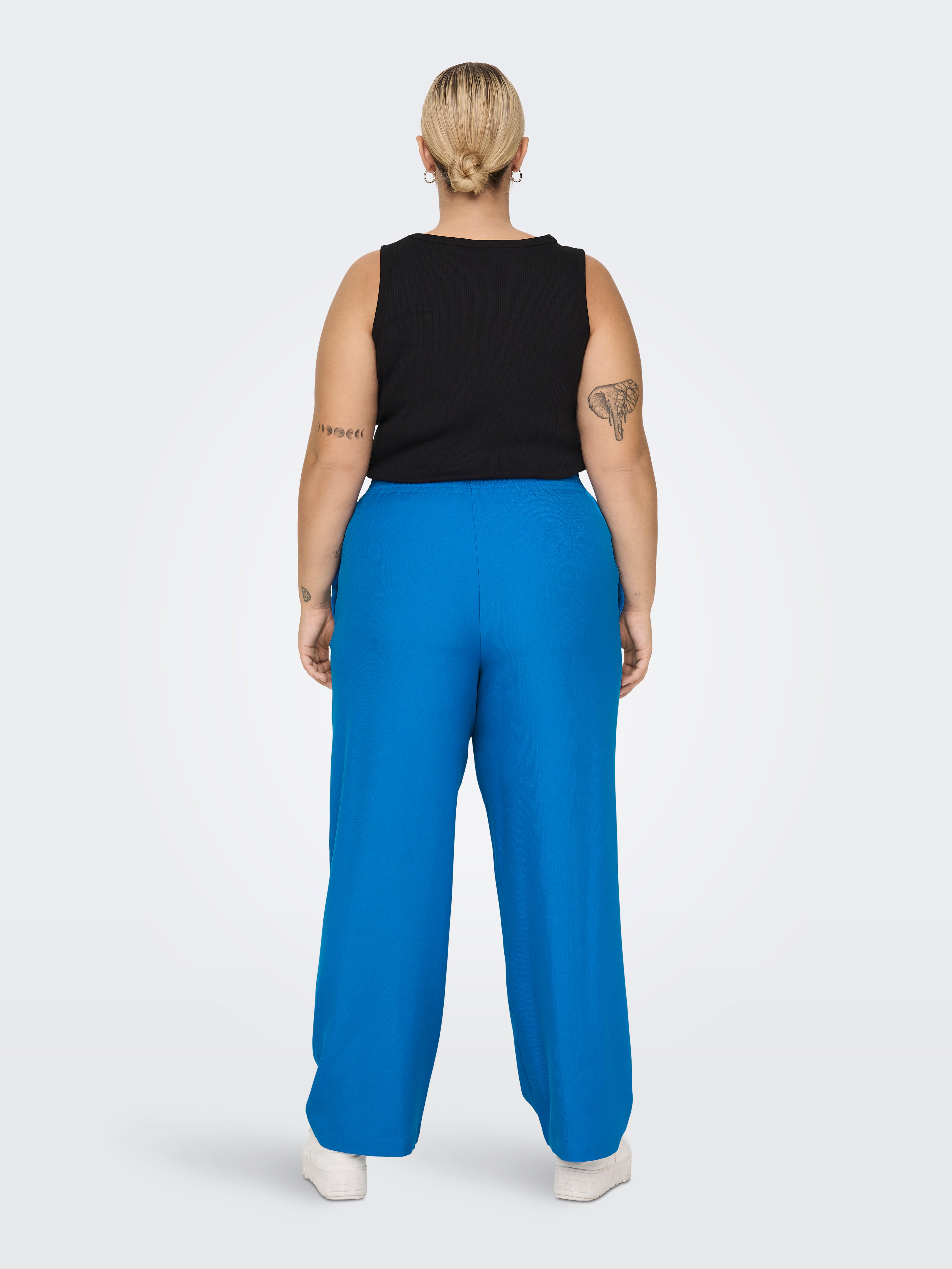 CARTHEA Locker geschnitten Hose Directoire Blue