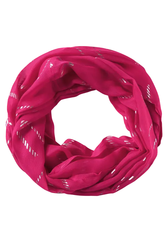 Folienprint Schlauchschal - cosy coral