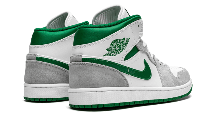 Air Jordan 1 Mid Grey Green - 48h Delivery