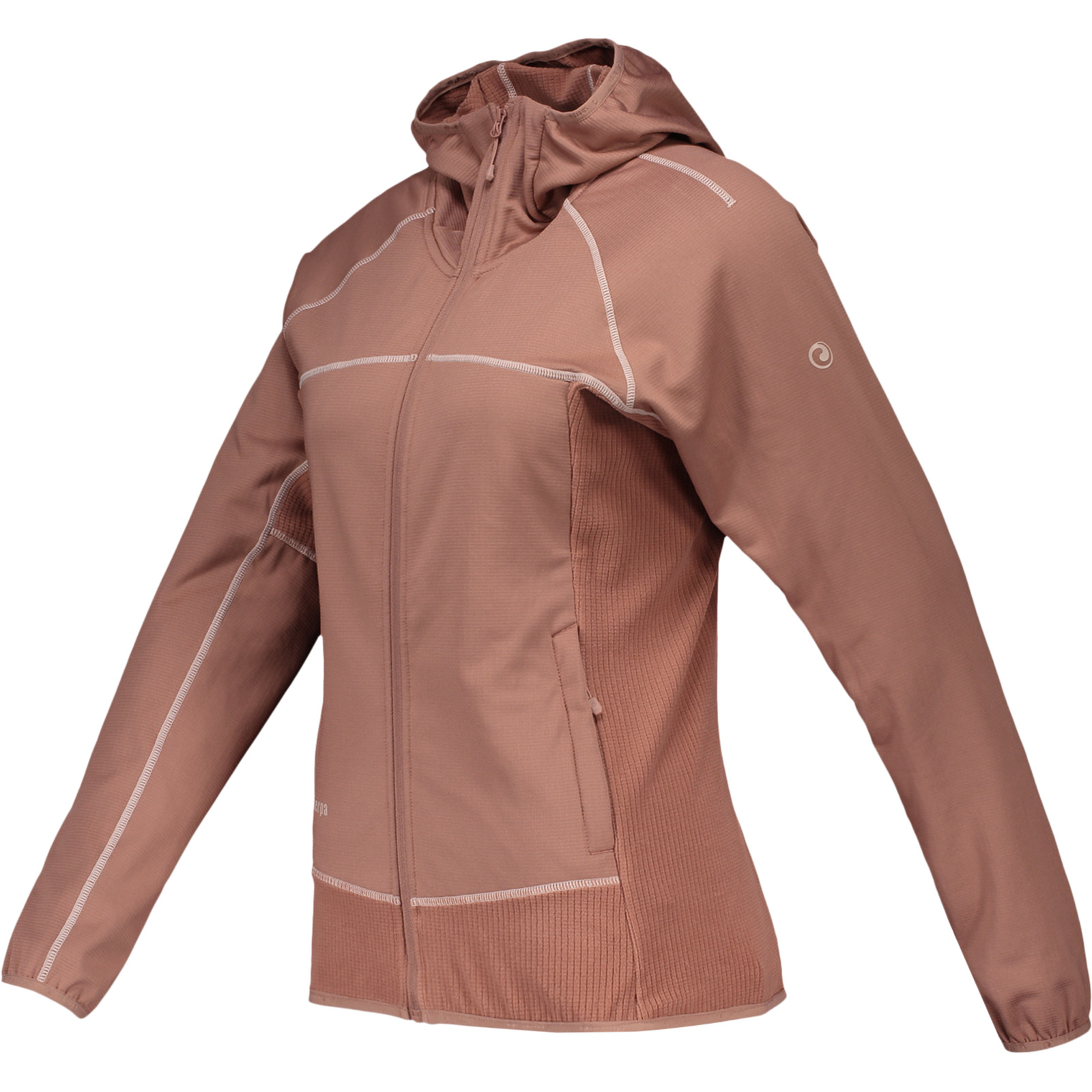 Sherpa Damen-Fleecejacke Bajura S, rosa