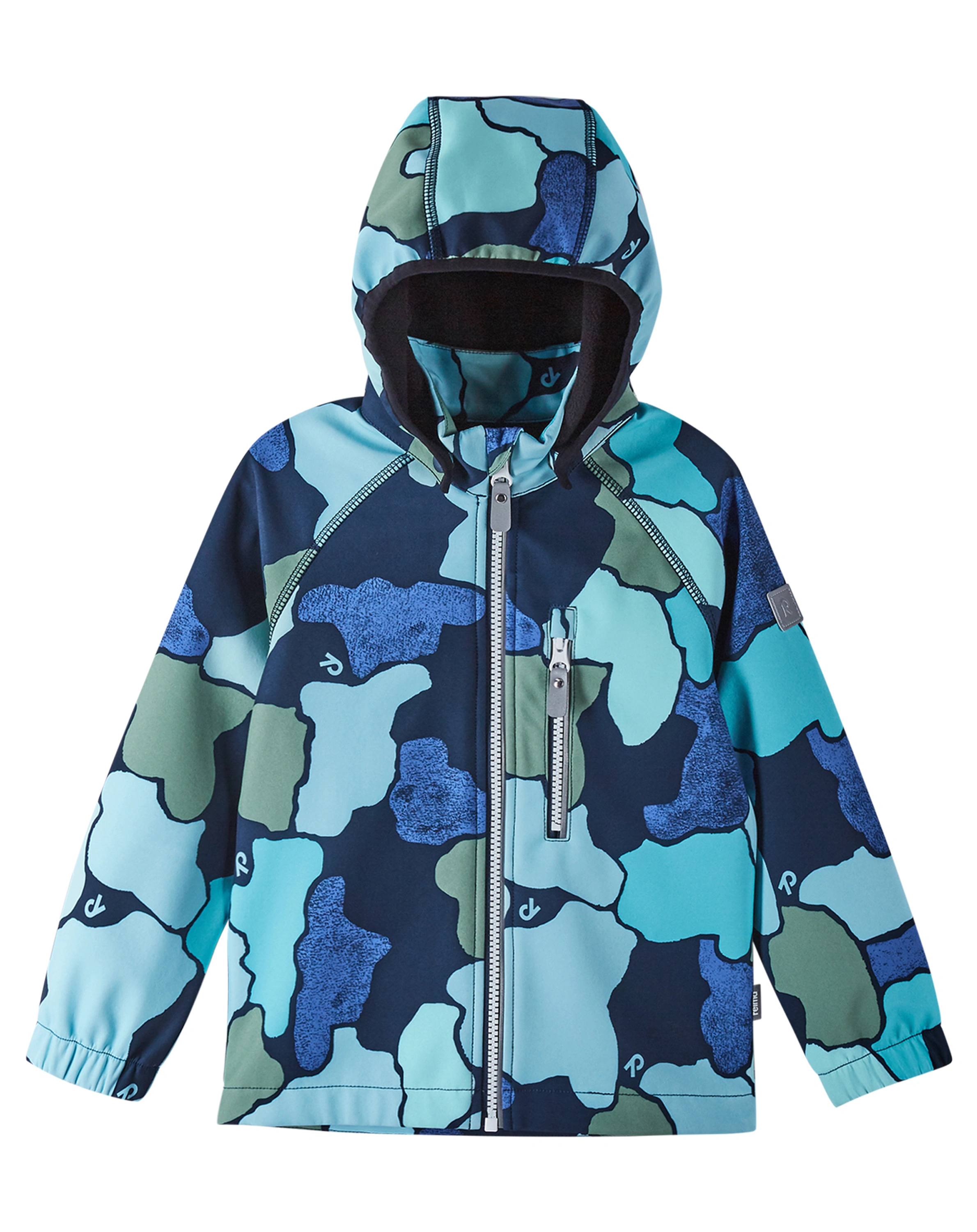 Softshelljacke VANTTI mit Innenfleece in navy