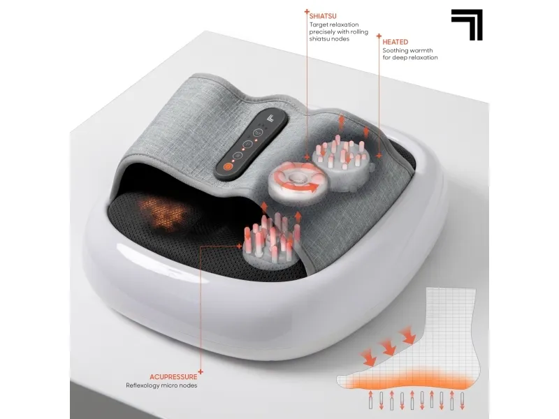 Sharper Image Fodmassage med shiatsu