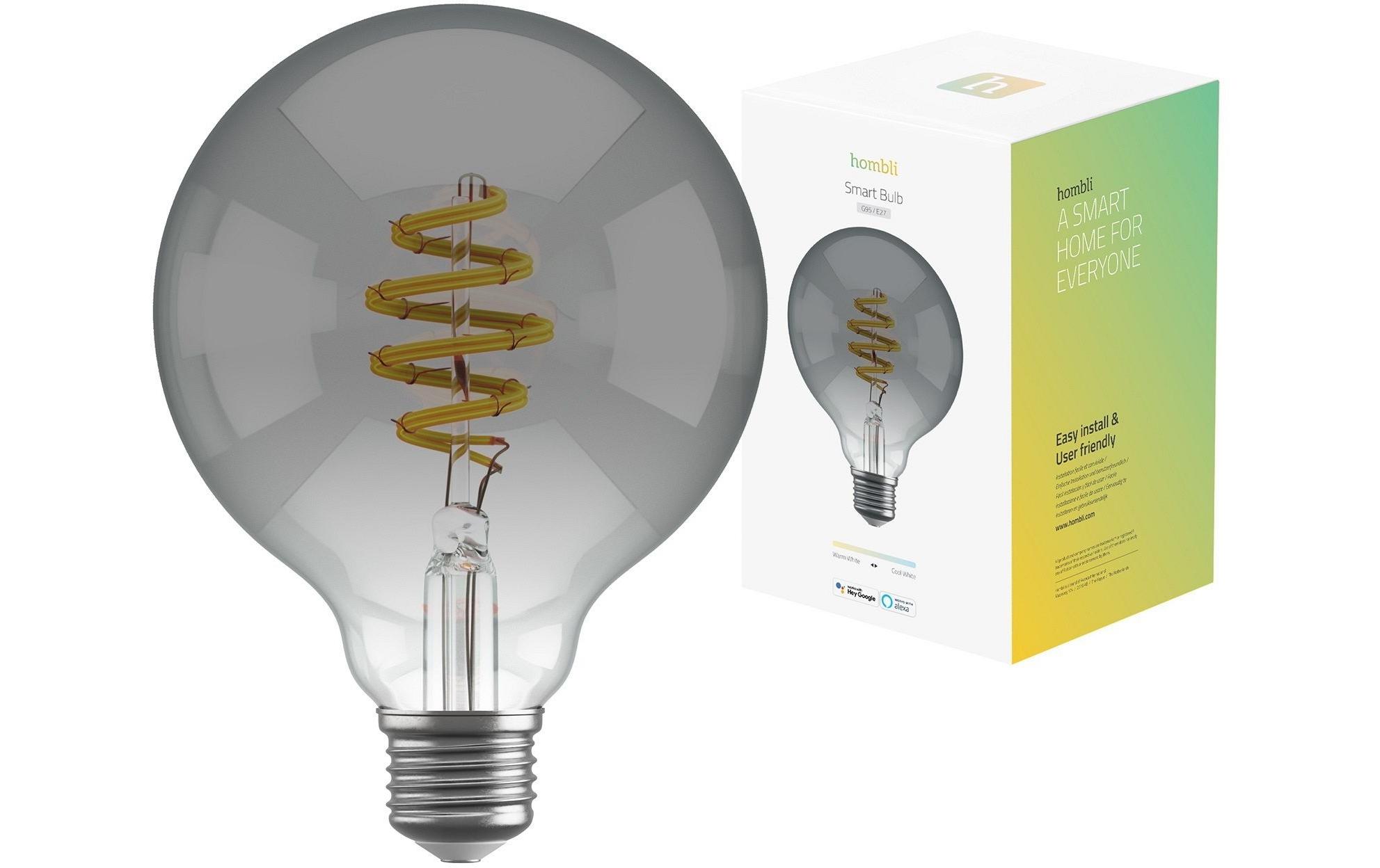 Leuchtmittel Smart Filament Bulb, E27, 5.5 W, Smokey, GlobeIntelligentes Leuchtmittel