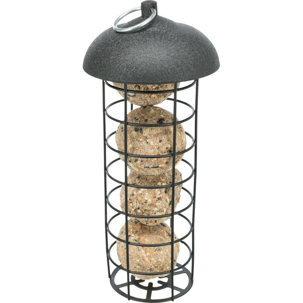 Mangeoire à boule de graisse pour oiseaux ø 10 x 21 cm
