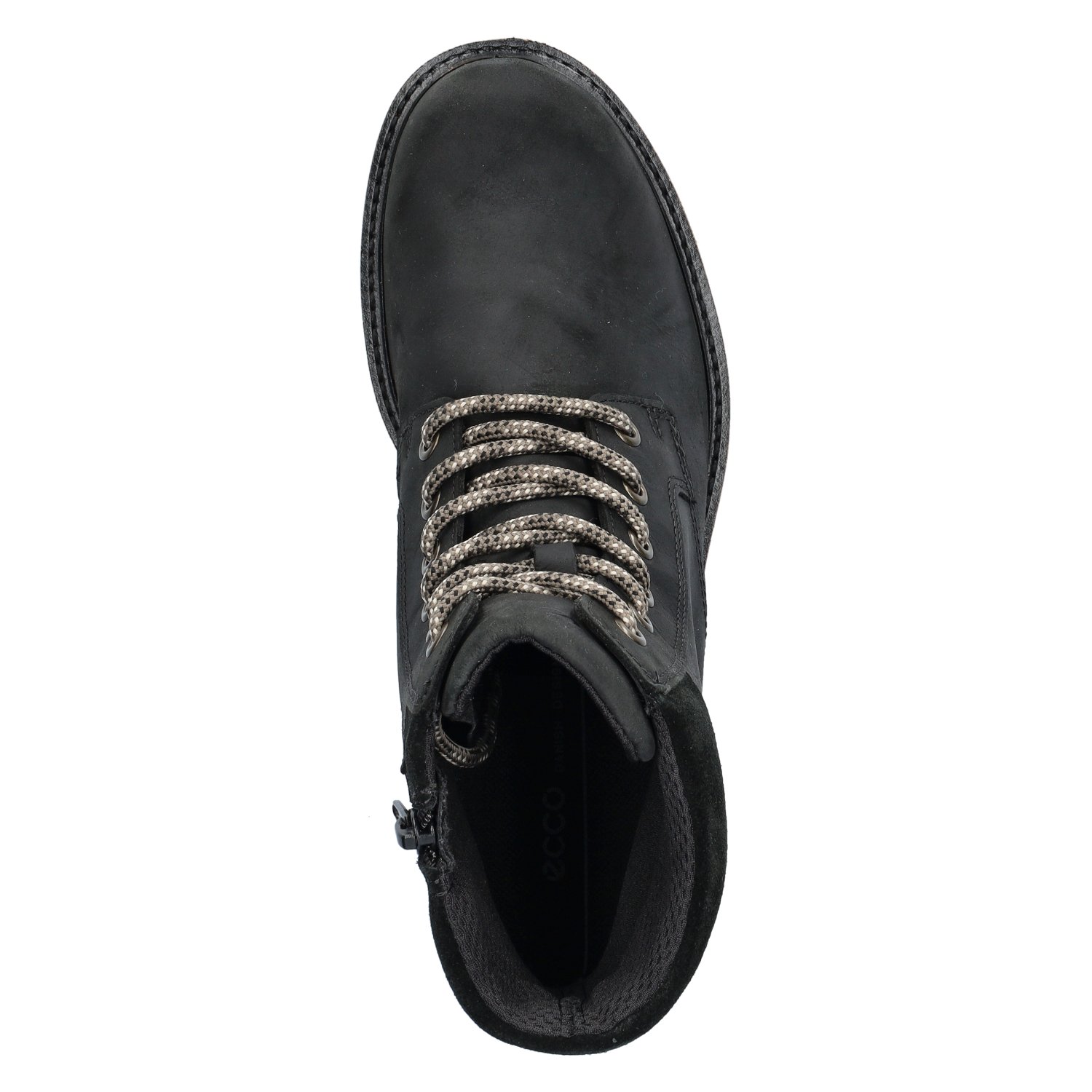 Elaina heren veterboot Ecco Zwart