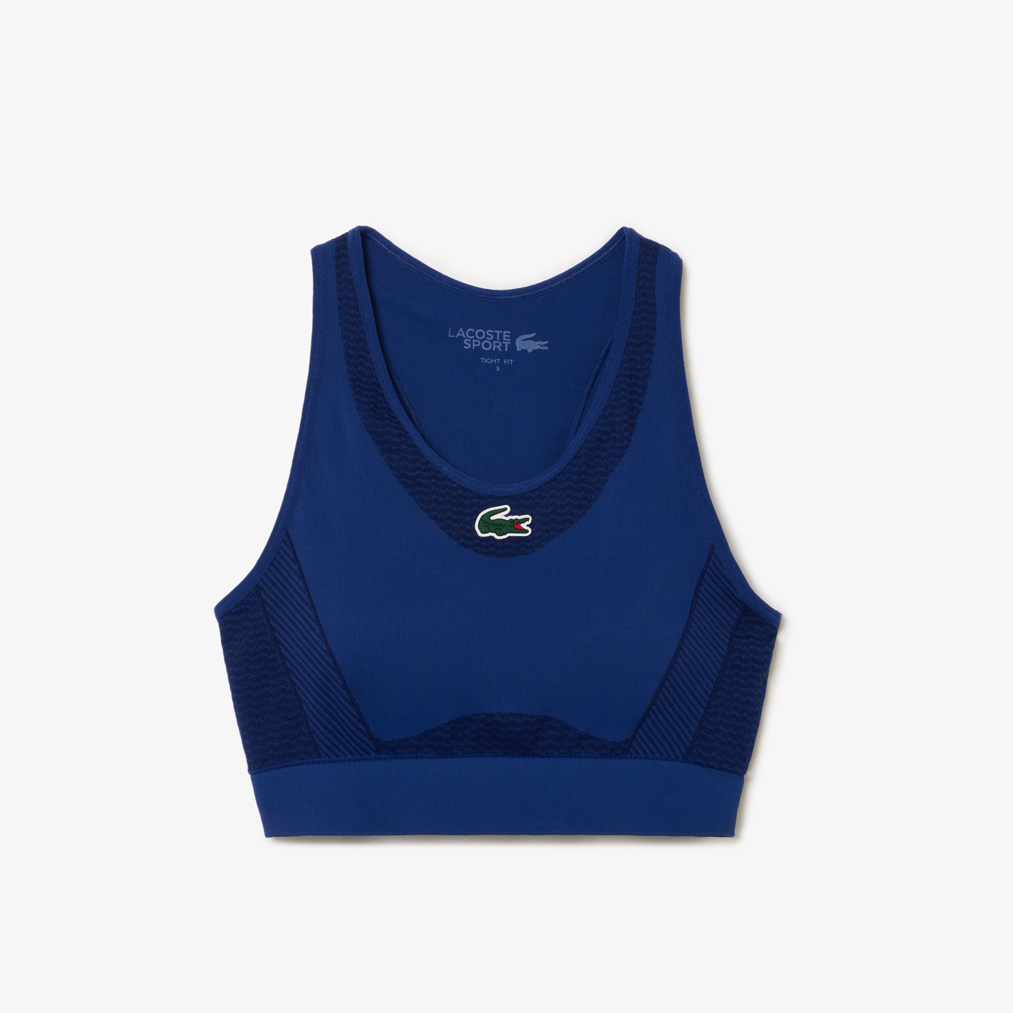 Brassière Lacoste Sport extensible sans couture Brassières & Leggings - Bleu - Lacoste - Femme