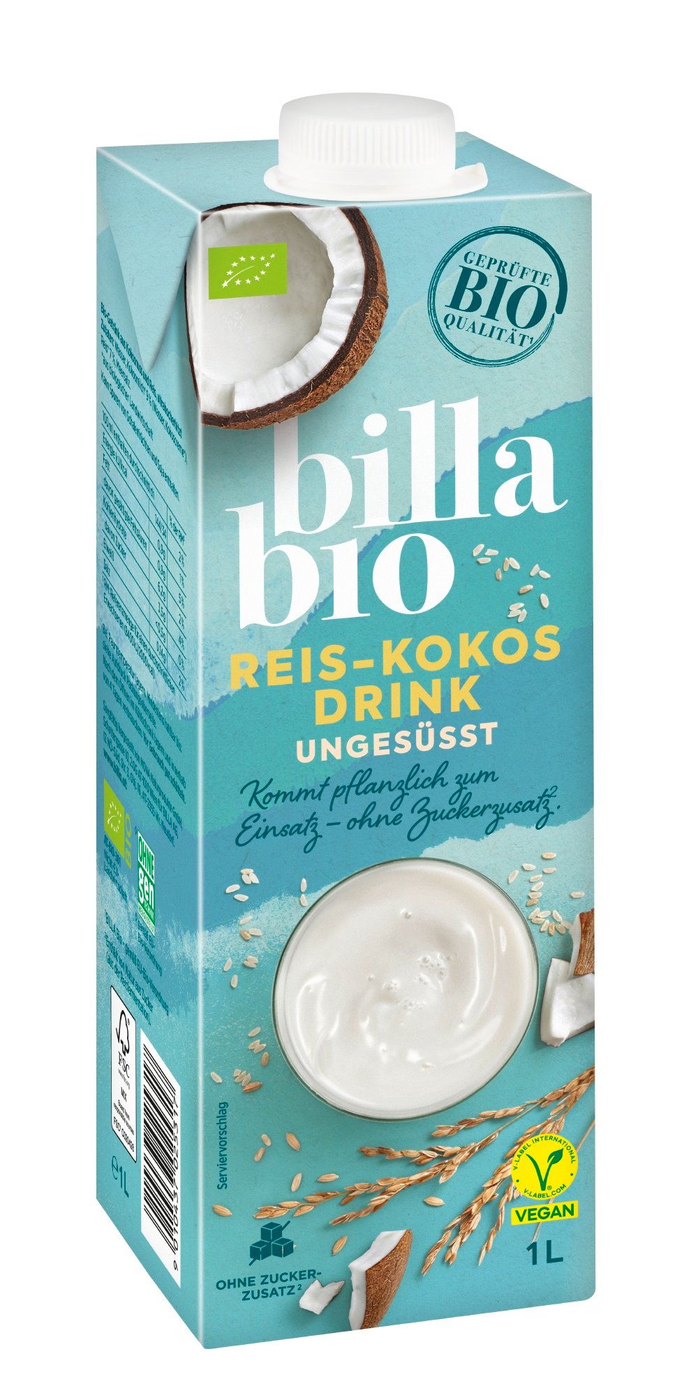 BILLA Bio Reis-Kokosdrink