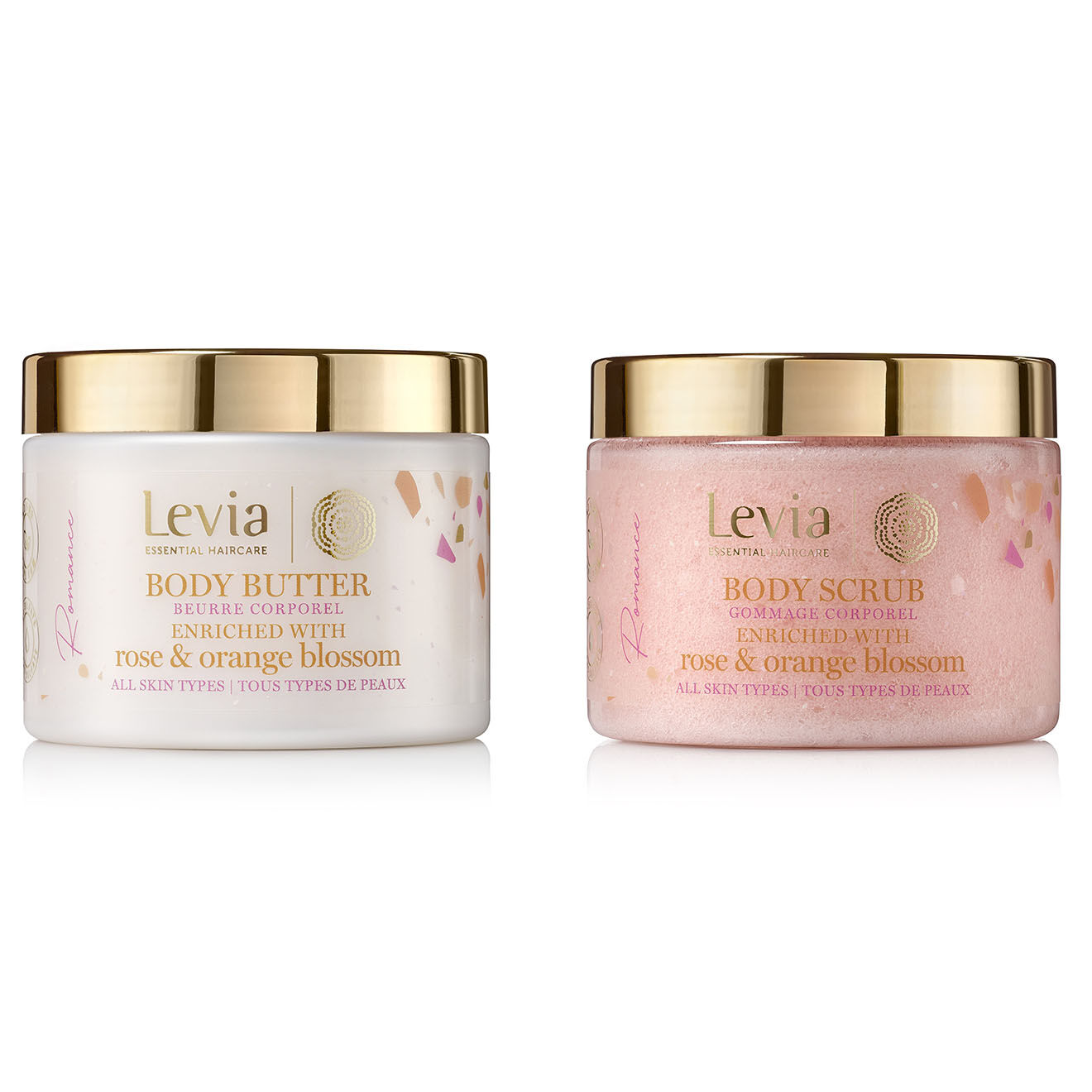 Arganicare Duo Body Romance Levia - 2x350 ml