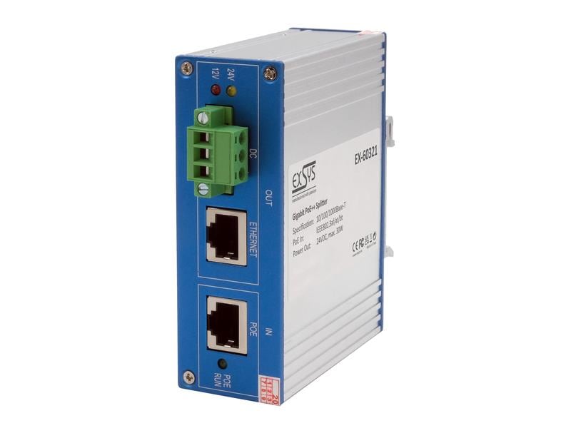 Exsys PoE Splitter EX-60321 Gigabit-PoE-Splitter