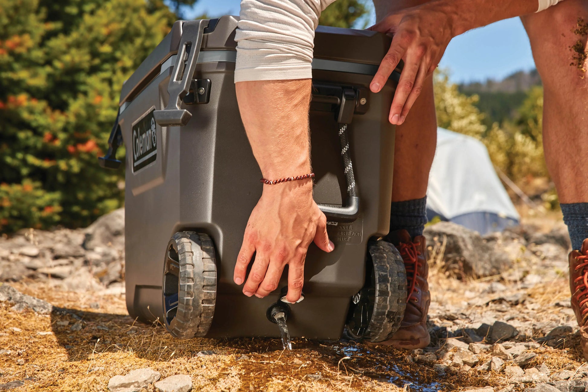 Coleman Convoy 100qt Wheeled Kühlbox mit Rollen