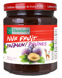 Damhert Puur Fruit Confituur Pruimen 315GR