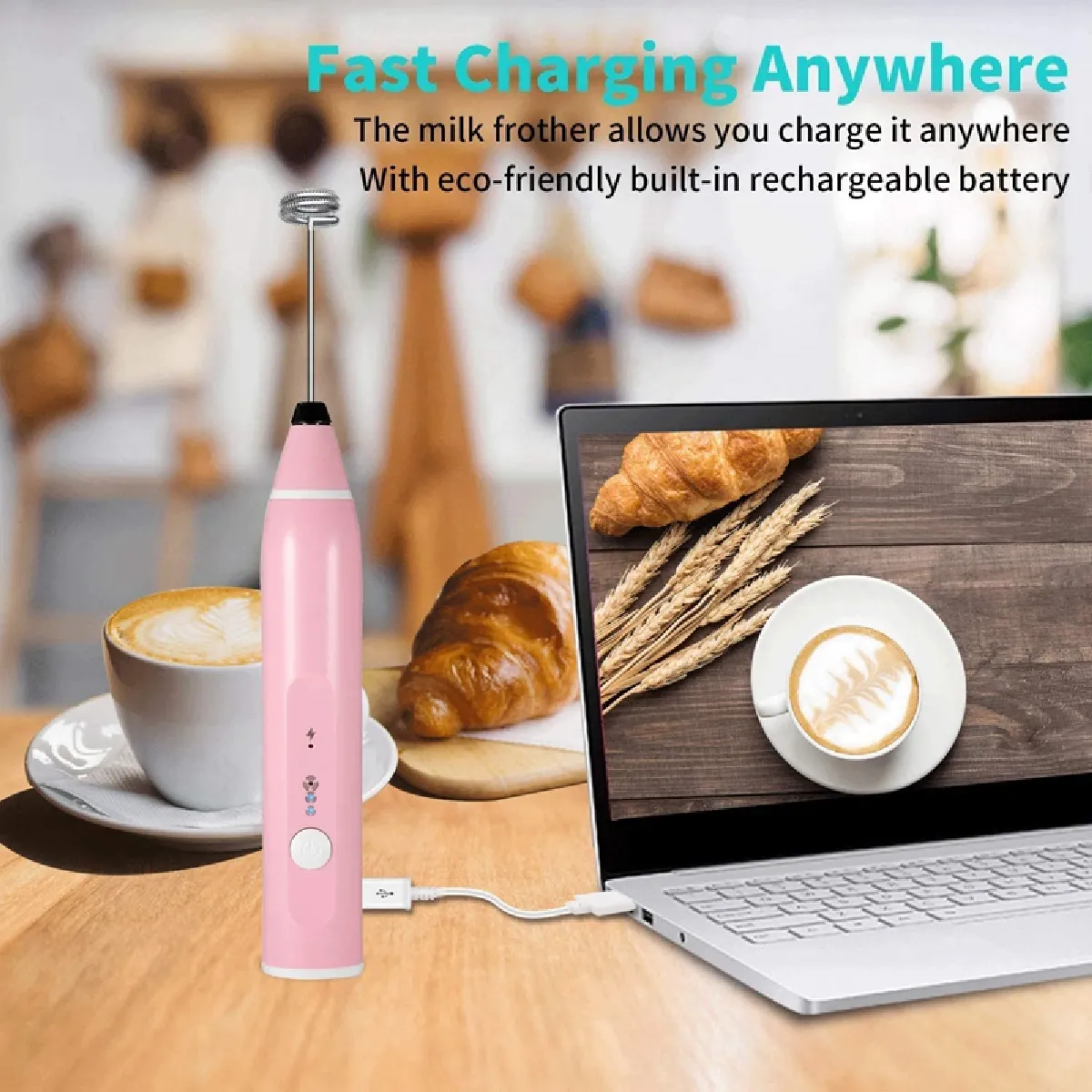 Universal Handheld Milk Frother