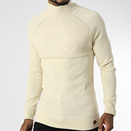 Pull Col Roulé Stefan 35-563 Beige