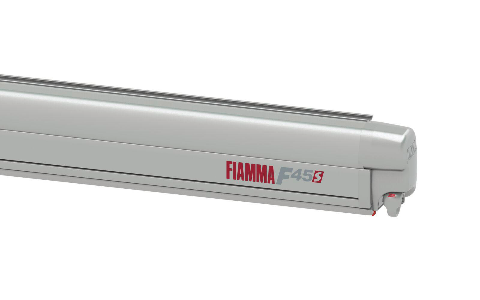 Fiamma Wandmarkise F45s 300 cm für VW T5 / T6 / Multivan / Transporter Langer Radstand Linkslenker (Titanium / Royal Grey)