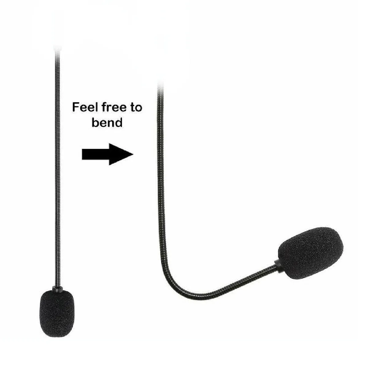 Yonis Microphone Gaming - Casque Intégré