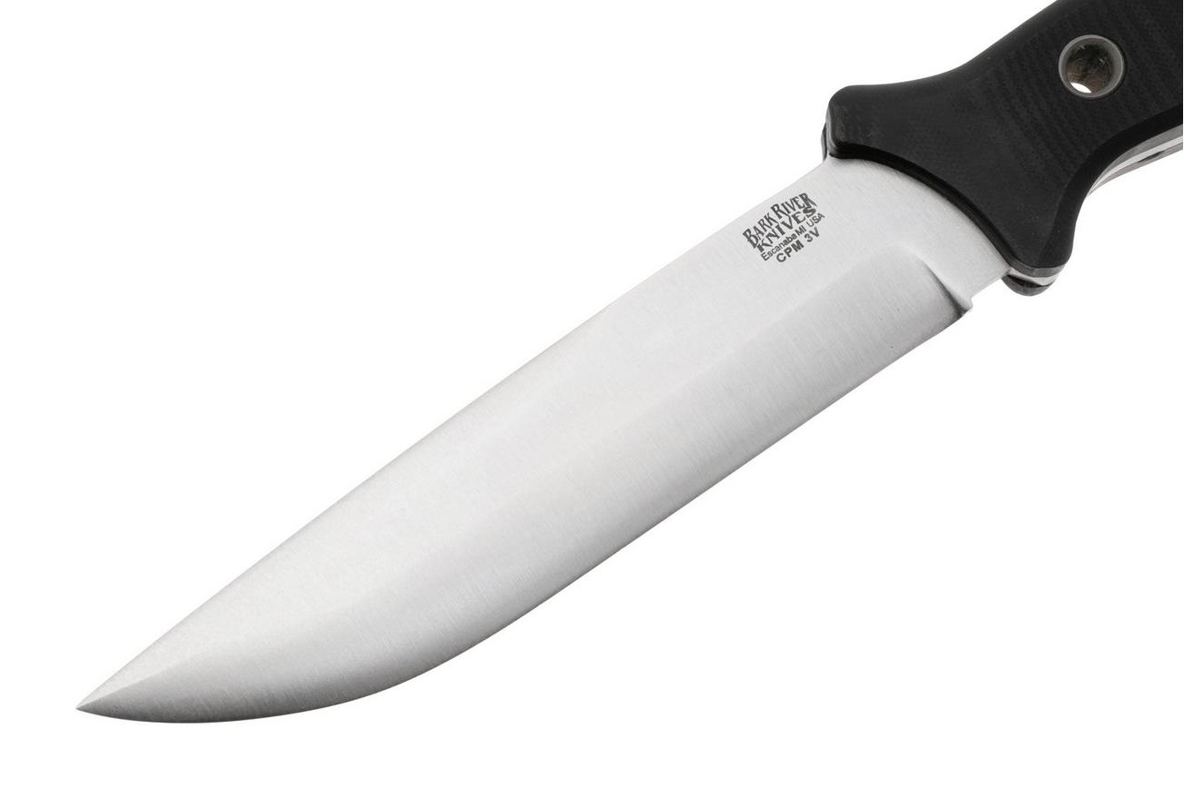 Bark River Gen 2 Bravo 6 CPM 3V, Black G10, outdoormes