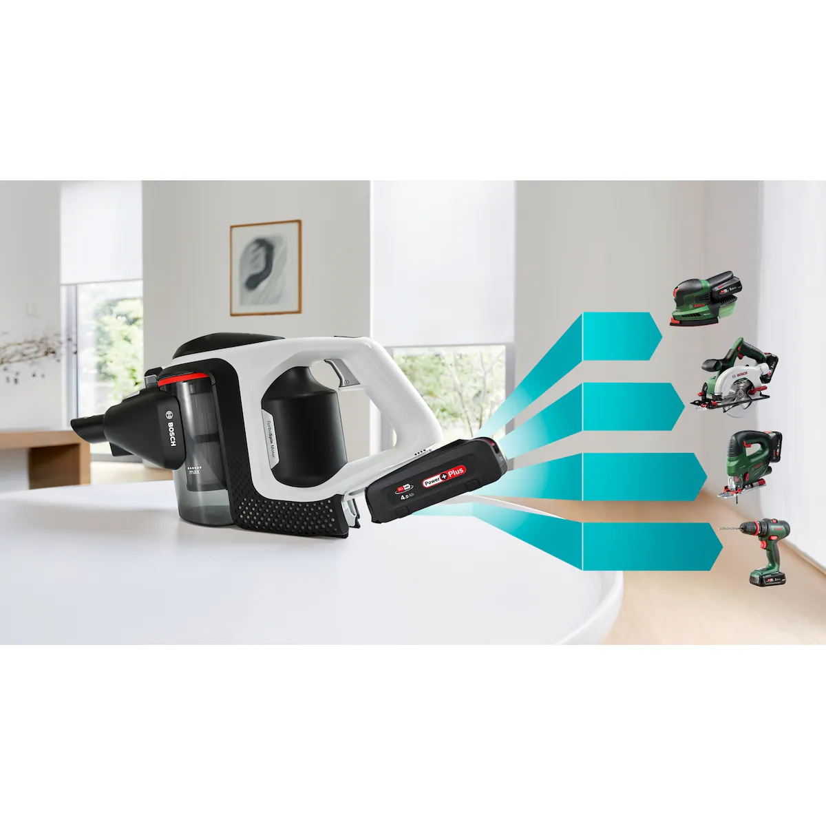 Bosch Unlimited 8 trådløs støvsuger BSS821VNE4