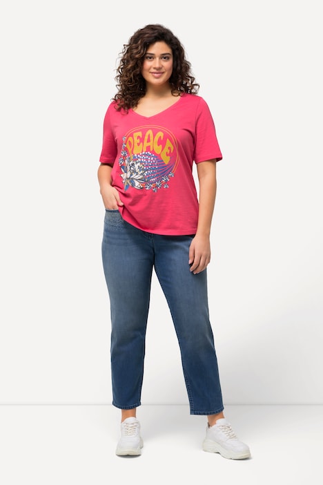 Jeans Sarah, Ziersteine, schmales Bein, Stretch