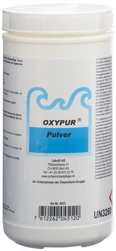OXYPUR Aktivsauerstoff<br>1 kg, Pulver