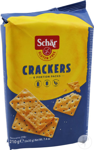 Schar Apéro Crackers 210g (6611)