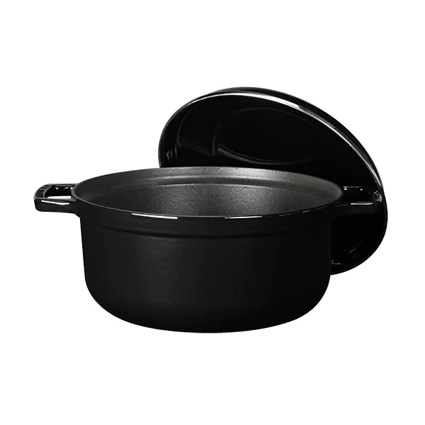 Cocotte bistrot noir 2 à 4 personnes 20 cm Invicta