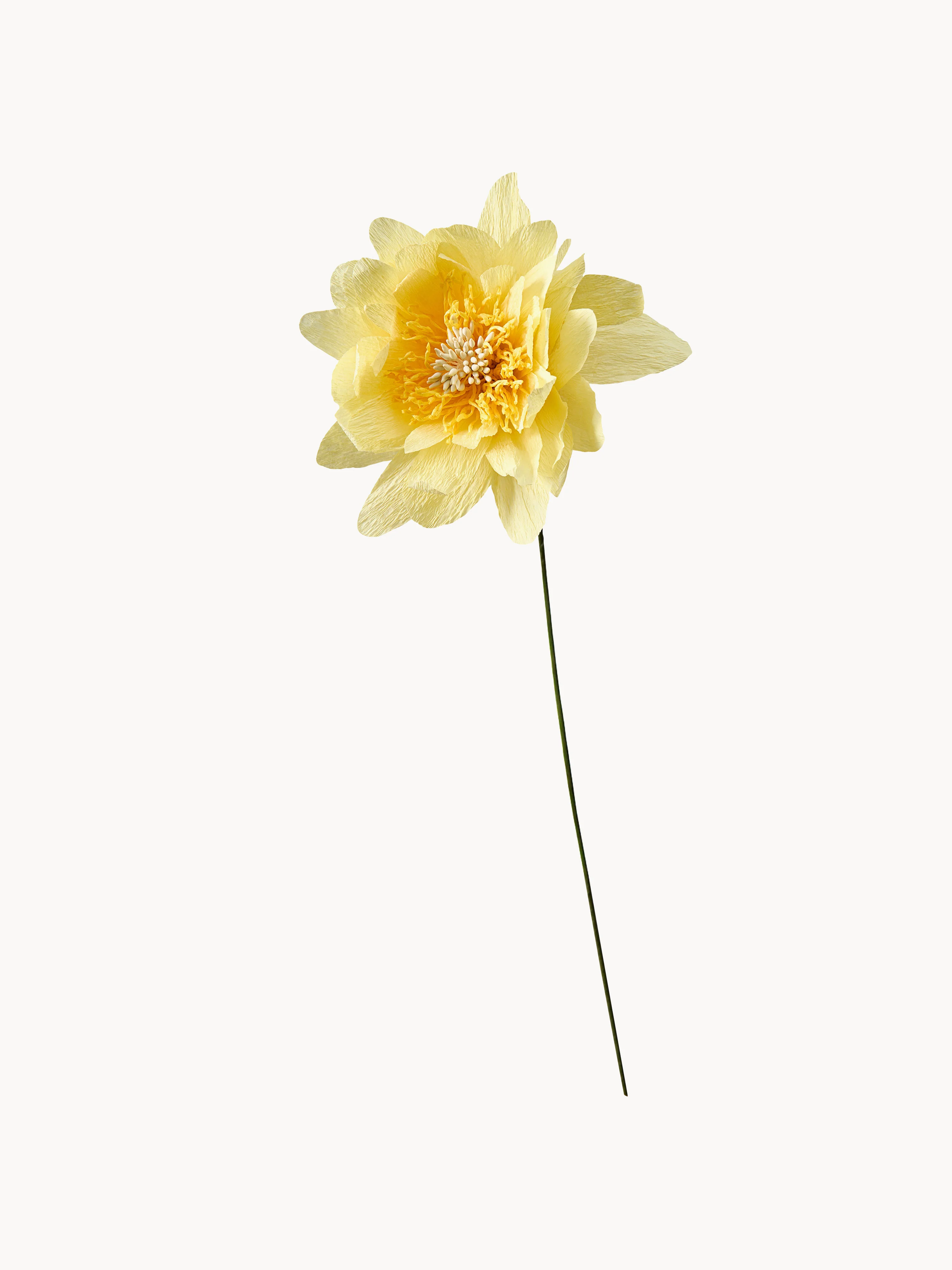 Handgemaakte kunstbloem Cottage Rose
