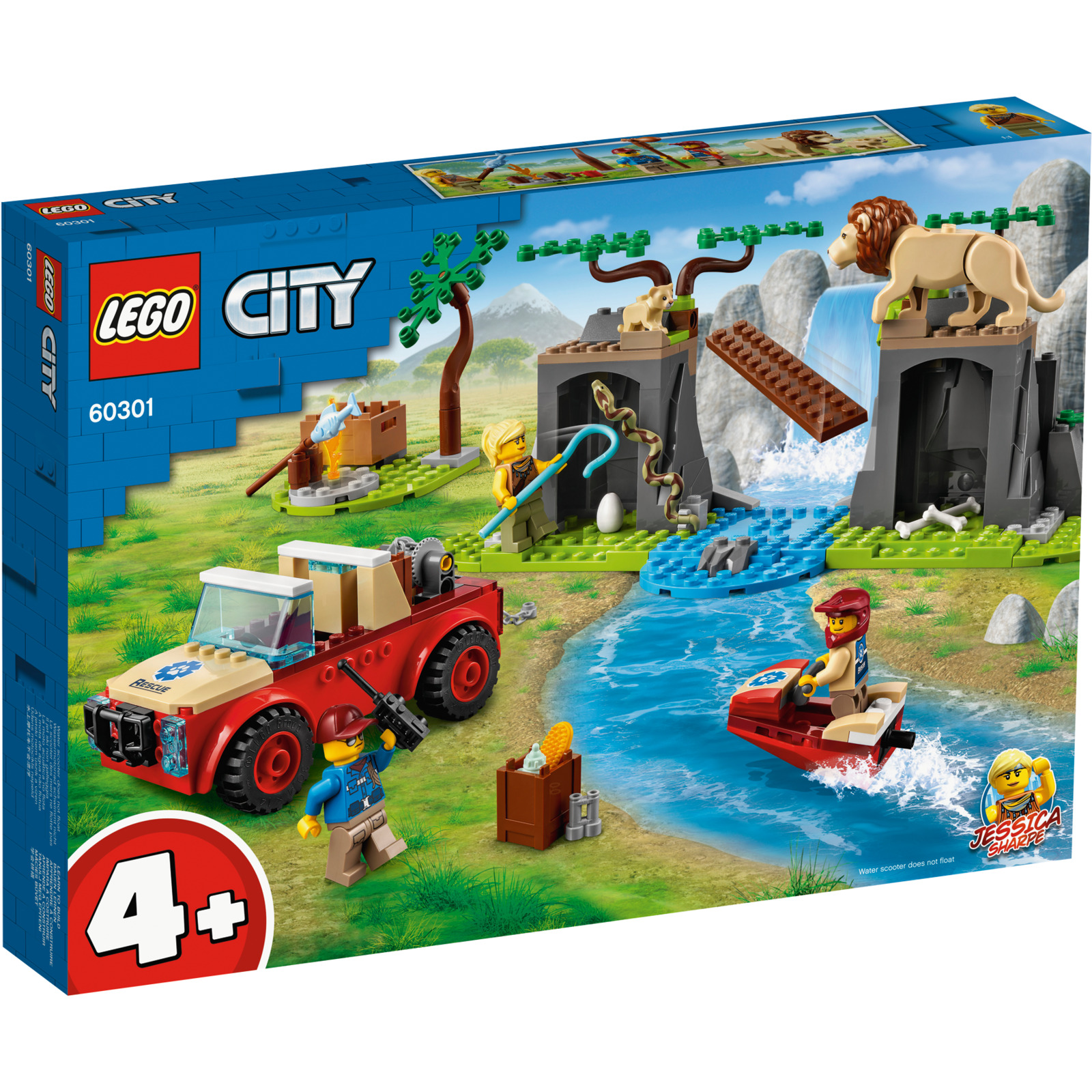 LEGO City TierrettungsGeländewagen 60301