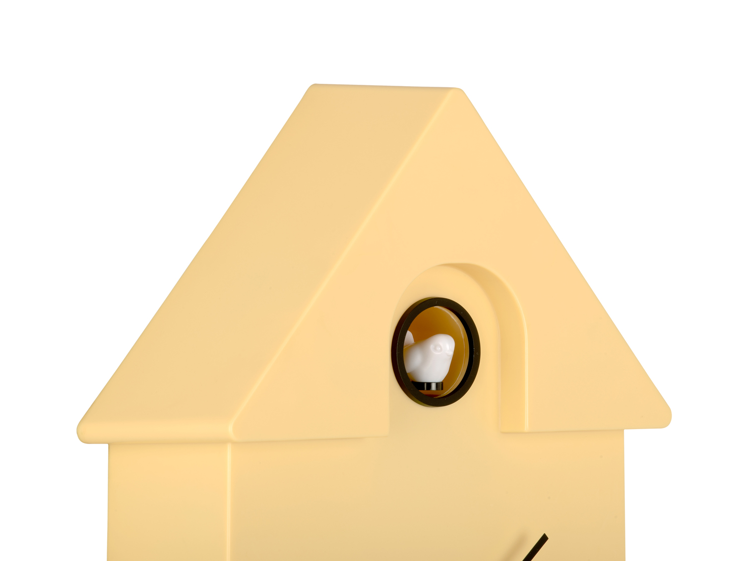 Wall clock Modern Cuckoo ABS soft yellow