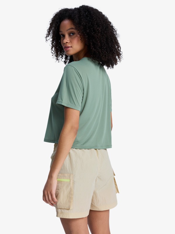 Boundless Spirit 3 T-Shirt technique à manches courtes Vert Femme