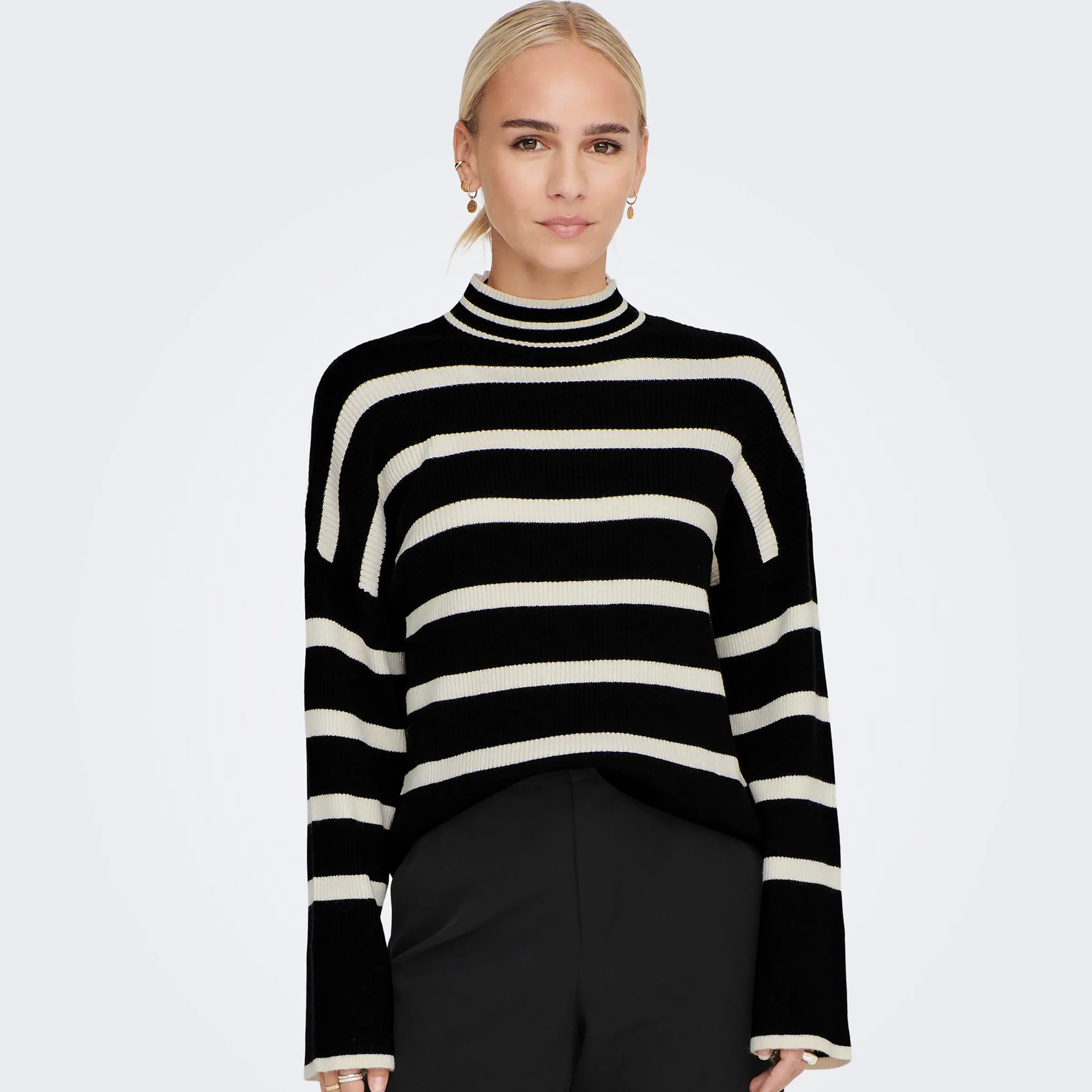 Only ONLIBI L/S HIGHNECK P Strickpullover
