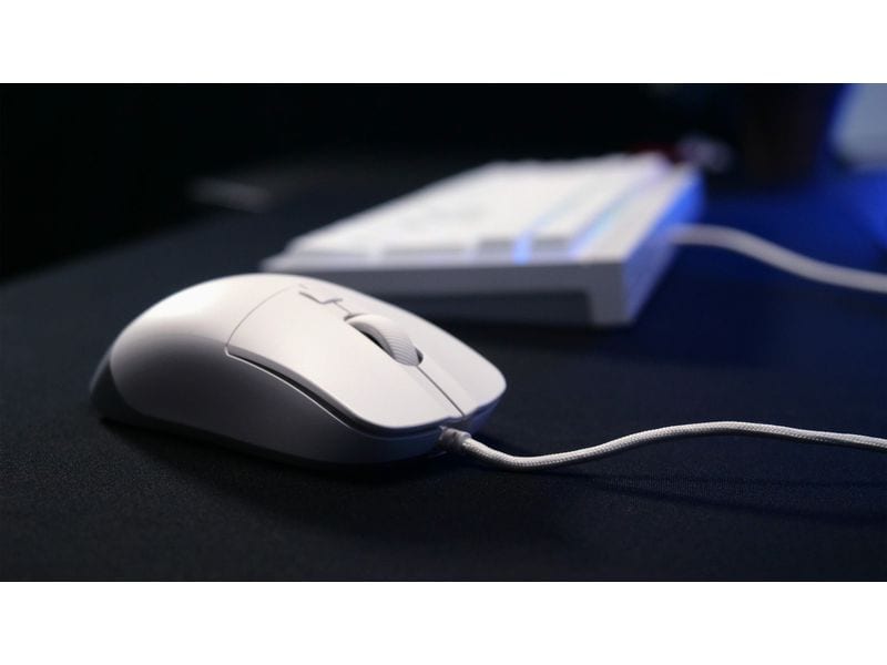 Cherry Gaming-Maus XTRFY M50 Weiss Leichtgewichtige Gaming-Maus