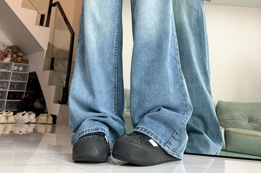 2DAWGS - Mid Rise Washed Baggy Jeans