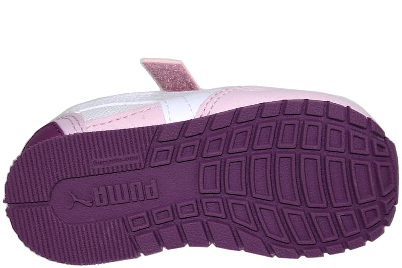 PUMA ST RUMMER V3 MESH V INF SKO I LYSERØDT PU