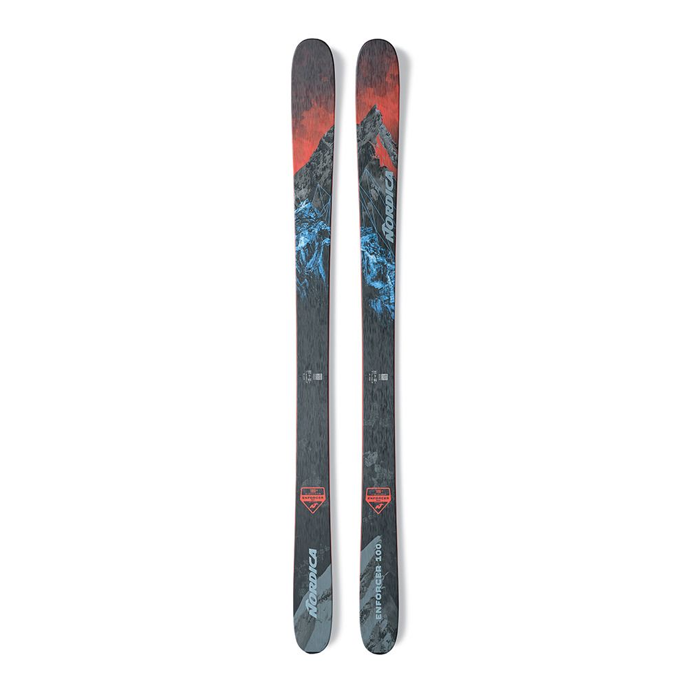 Nordica ENFORCER 100 - Skis all-mountain Homme rouge/noir