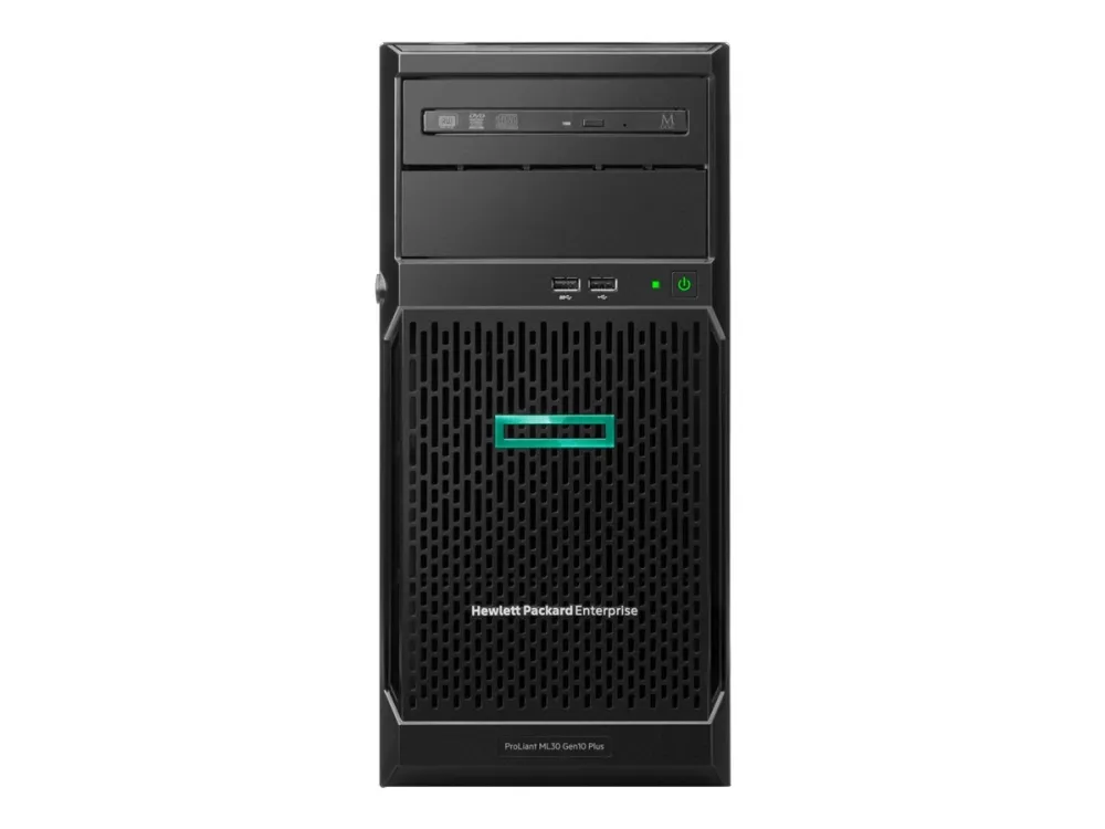 HPE ProLiant ML30 Gen10 Plus Performance - Server - tower 4U - envejs - 1 x Xeon E-2314 / op til 4.5 GHz - RAM 16 GB - SATA - hot-swap 3.5