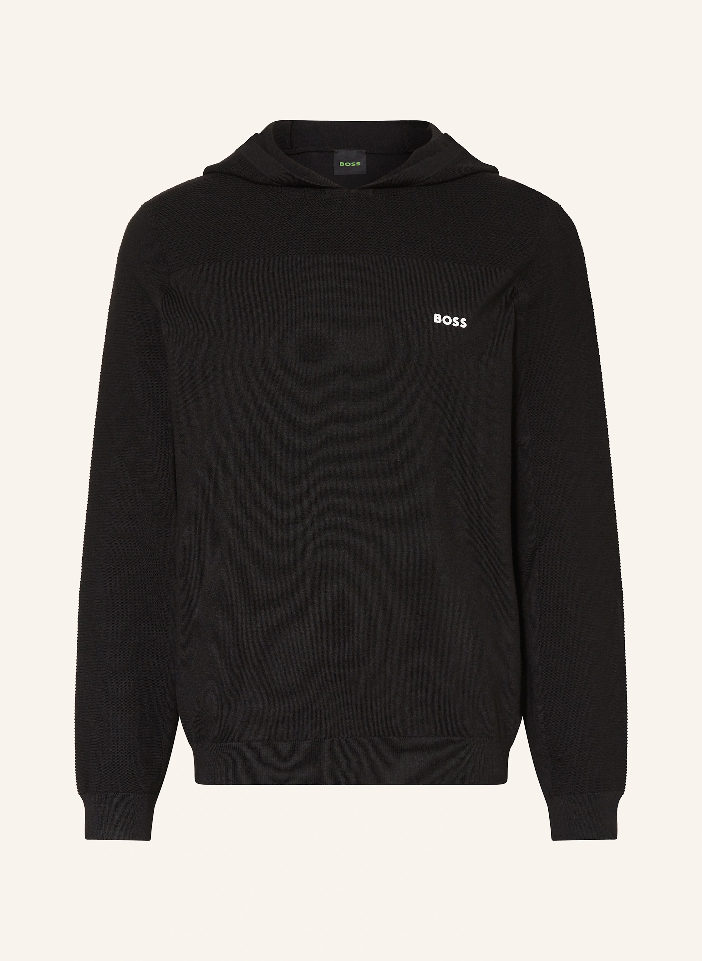 BOSS Strick-Hoodie MOMENTUM