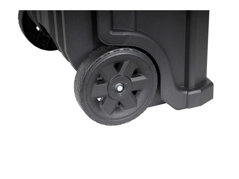 Stanley Werkzeugbox 2-in-1 mit Rollen Modular aufgebaute Rollende Werkstatt aus robustem Kunststoff