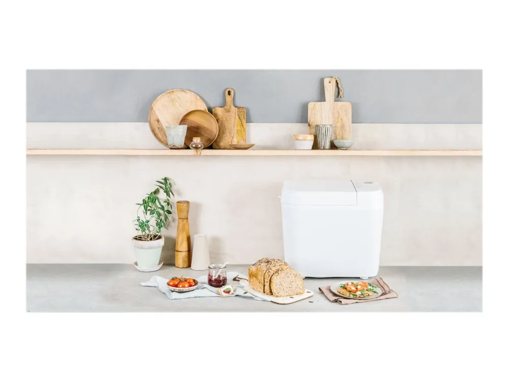 Panasonic SD-B2510 - Brødmaskine - 550 W - hvid