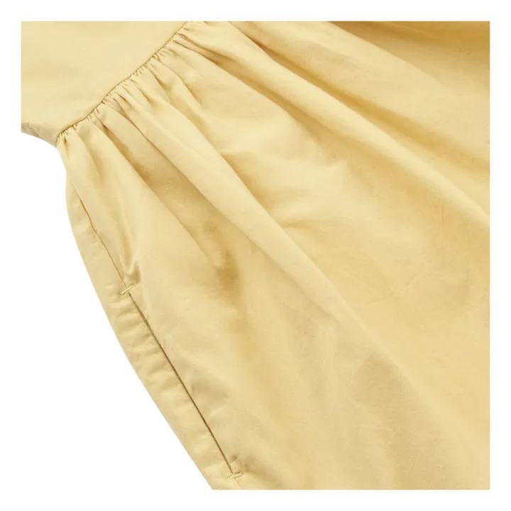 Liewood Robe Courte Coton Bio Nira | Jaune