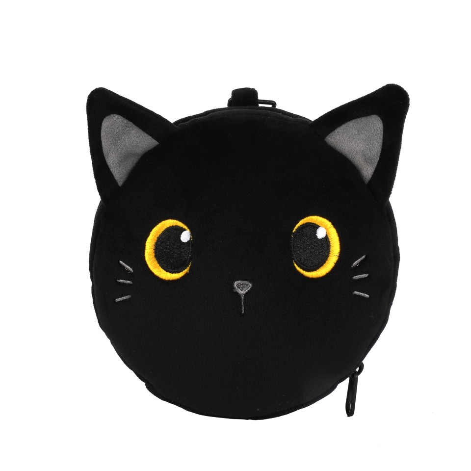 iTotal - Pude med Sovemaske - Black Cat