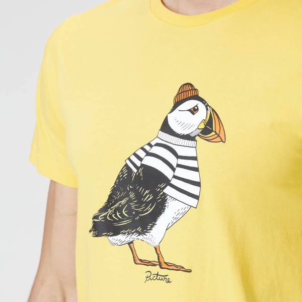 T-shirt PICTURE POCKHAN TEE LEMON DROP