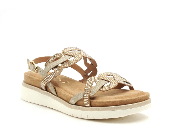 Tamaris nu pieds plats femme 28716 20 or