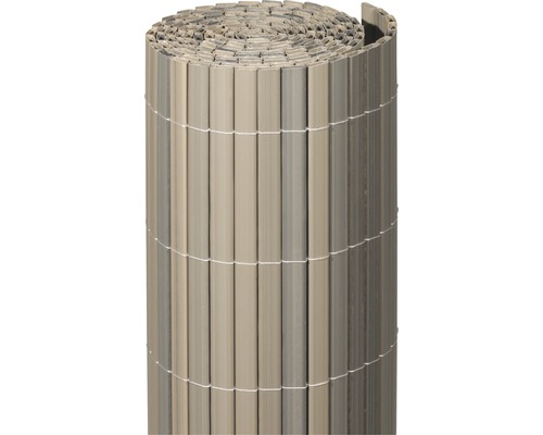 videx Rügen PVC-inkijkmat, 300 x 140 cm, leisteen gevlekt