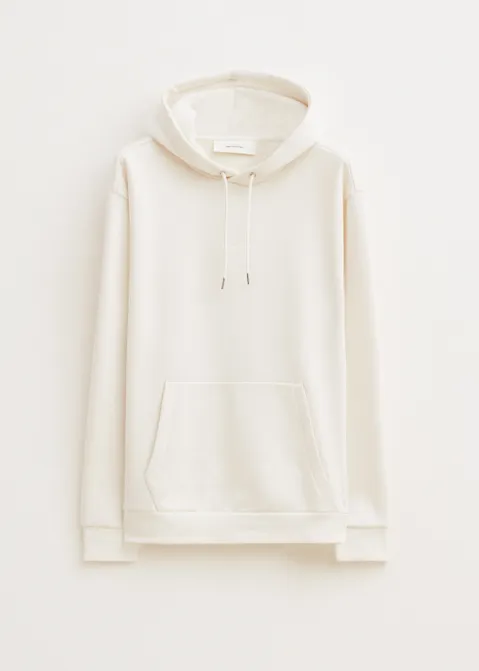 Hoodie base off-white (WIT.O)