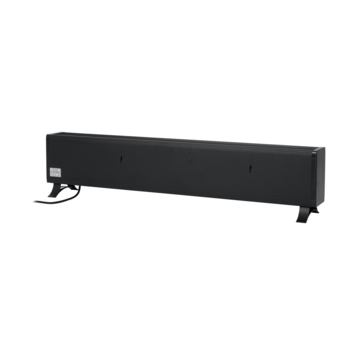 Eurom Alutherm Baseboard 1500 zwart met WiFi