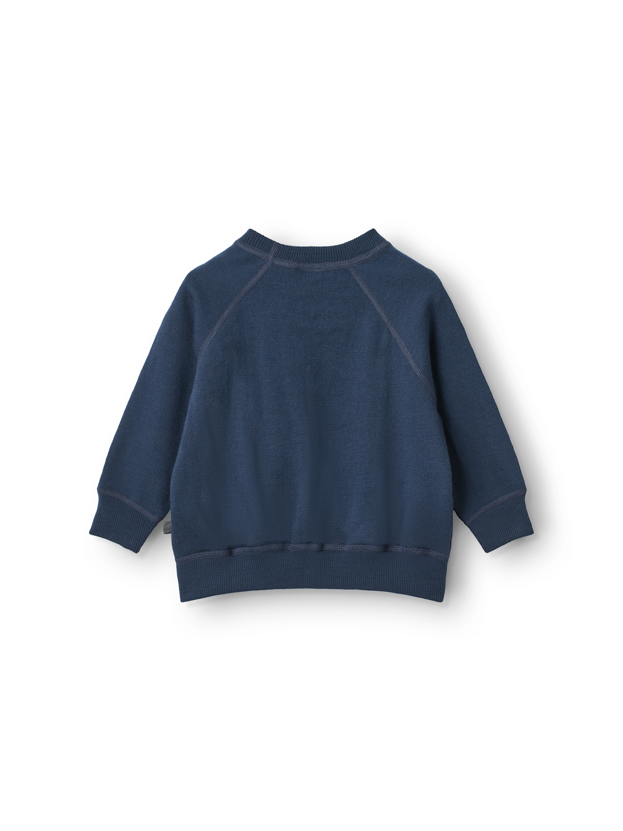 Trui van merinowollen terry voor baby's