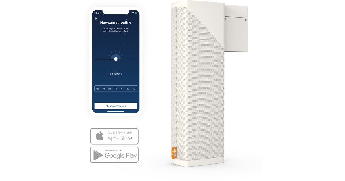 SlideSlide slim gordijnsysteem besturingsmodule  (WLAN, Bluetooth)
