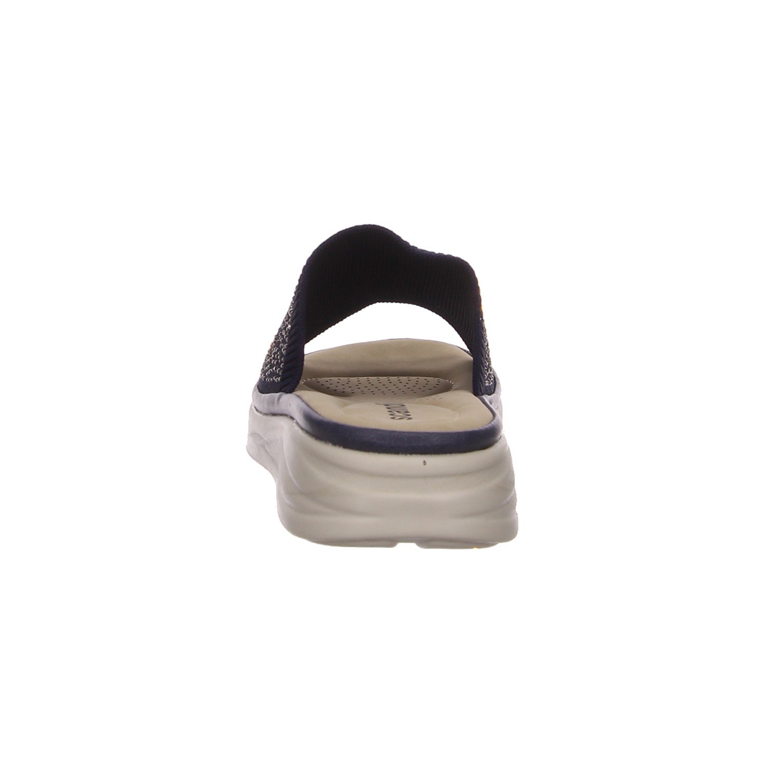 Scandi Pantolette dunkelblau blau