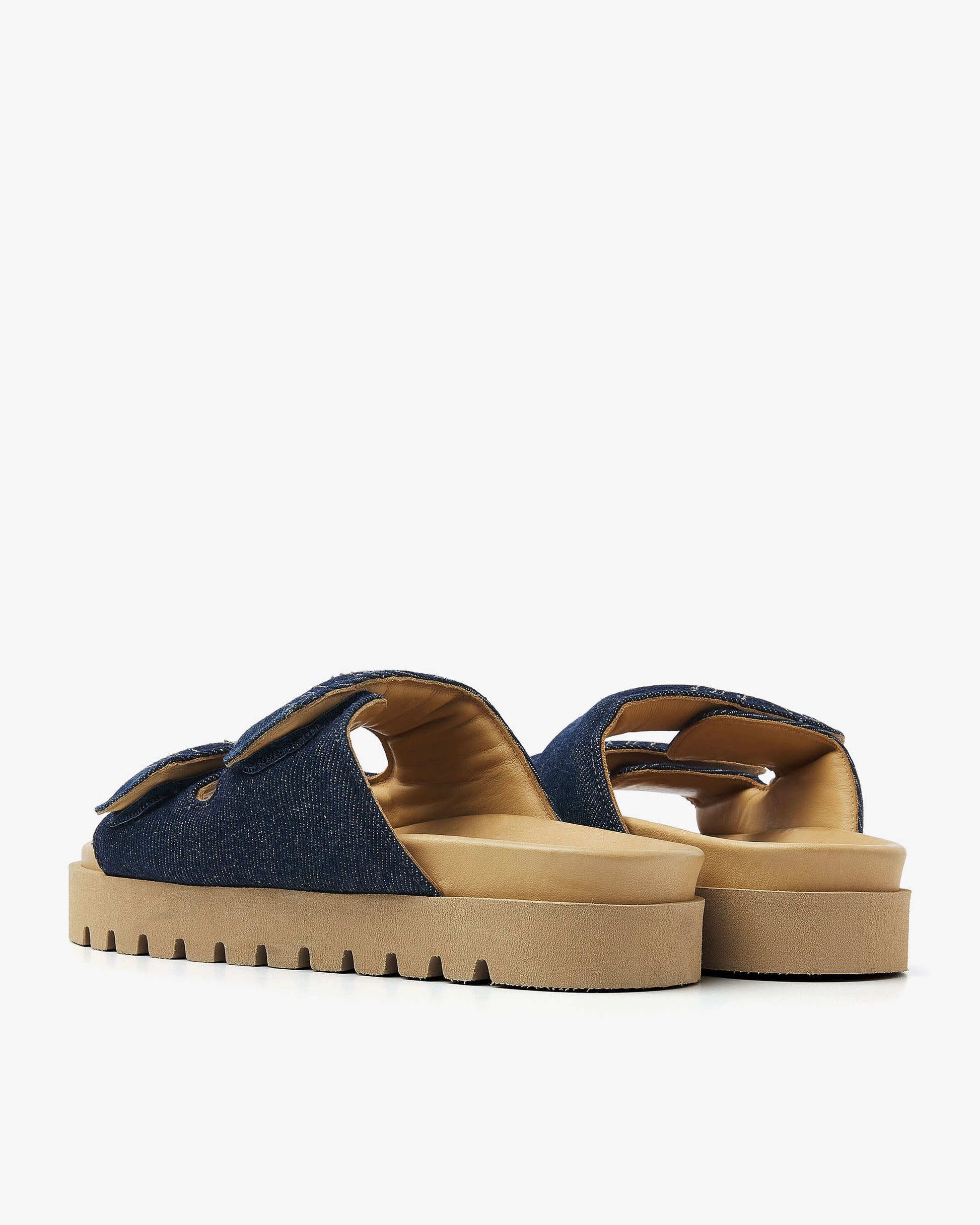 VIA VAI denim slippers Rae Lidia
