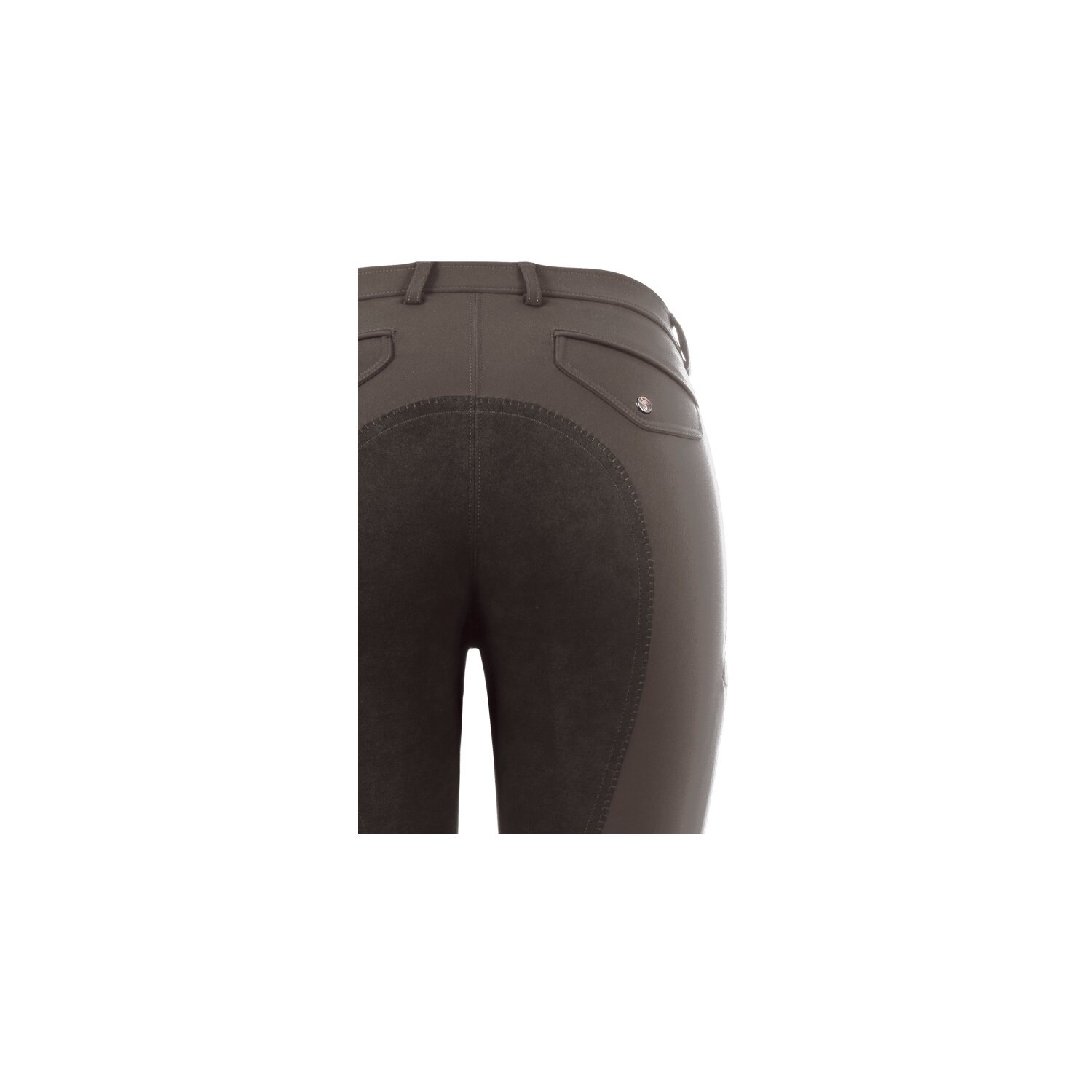 Cavallo Gesäßeinsatz-Reithose CAVALCHRISTY SILVER MOBILE - graphite